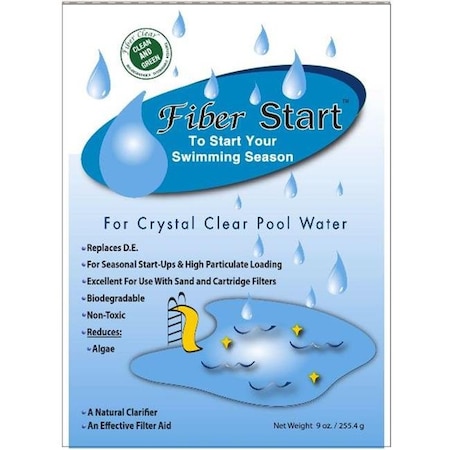 Fiber Clear Crystal Clear Pool Water Start 1; 3 Lbs.
